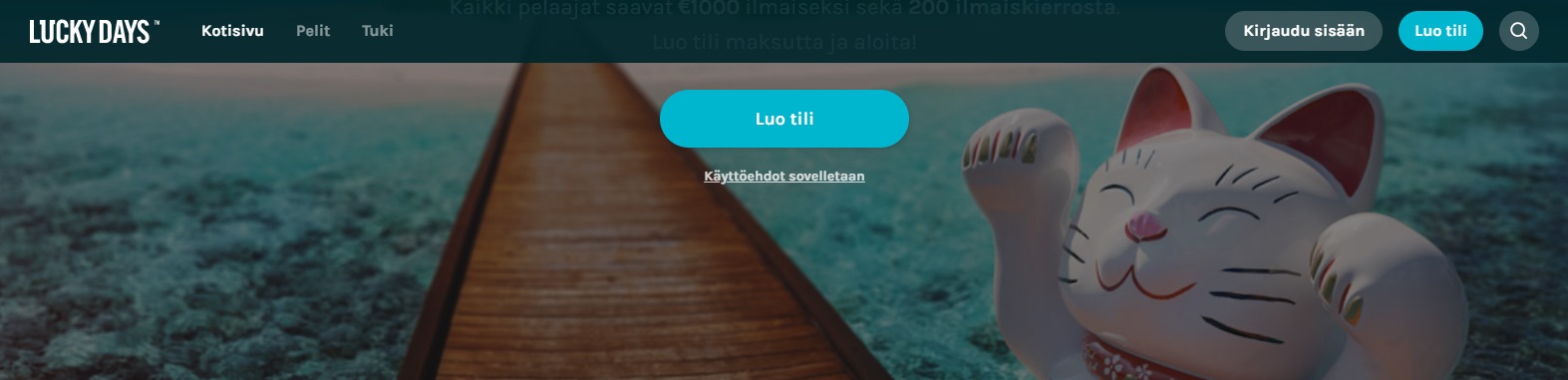 lucky days casino banneri - sauna-casinot.com