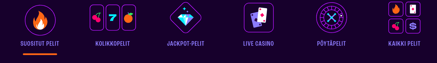 wheelz casino pelivalikko