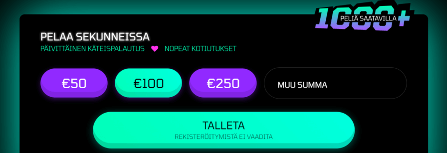 buumi casino maksut